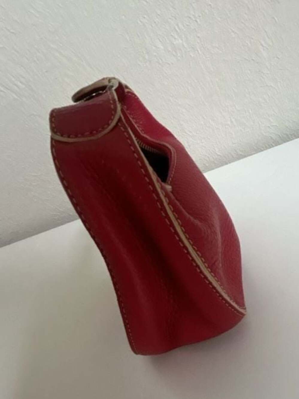 Cole Haan Red Mini Hobo Bag - Picture 12 of 12